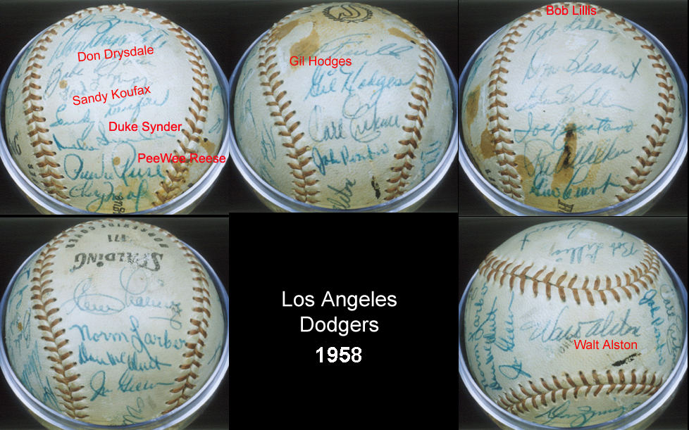 1958 LA Dodgers