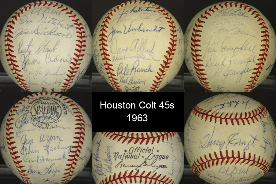 1963 Houston Colt 45s